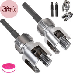 2PCS PVC Pipe Threader Kit &ndash; Dual-Function Internal & External Pipe Threading To