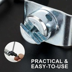 7X Cutter Drain Cleaner Plumbing Snake Cable Auger Clog Sewer Unblocker Tool KIT