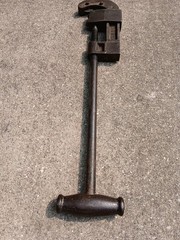 Vintage NYE Tool Works Chicago No 2 Barnes Type Pipe Cutter 3 Wheel Cutters