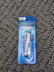 (QTY 6) Century Drill & Tool 95202: Carbon Steel Pipe Thread Tap, 1/4-18 NPT