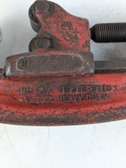 RIDGID No 2A Heavy Duty Pipe Cutter 1/8&rdquo; To 2&rdquo; Steel Pipeade In USA Plumbing