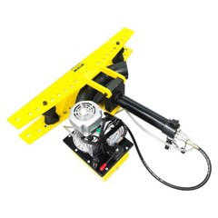 110V Hydraulic 0.87-4.5&Prime; Round Metal Pipe Bender 90&deg; Tube Bending Machine Folder