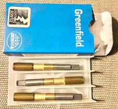 NEW GTD Greenfield 7/16&Prime;-20 GH12 Trulede Forming Tap Plug QTY: 3