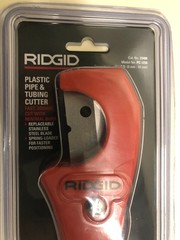 RIDGID PC-1250 PVC and Plastic Tubing and Pipe Cutter, Cat. No. : 23488.