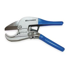 Westward 1Yna6 Pvc Pipe Cutter, Ratcheting, 1 To 1-5/8 In