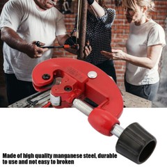 1pc Portable Steel Copper Pipe Cutter Tube Cutting Tool Fit for Metal Pipe Red