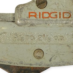 Ridgid No. 20 5/8 in to 2 1/8 in OD Pipe Tube Cutter, 3 Pcs Made In USA