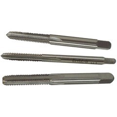 WESTWARD 5PXK0 Hand Tap Set,3 PC,HSS,#8-32,H3 Limit,PK3 5PXK0