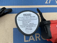 Ridgid RP 115 Mini Press Tool 1/2&Prime;-3/4&Prime; Copper/Stainless Fittings w/ 12v Battery