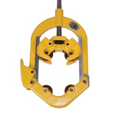 Steel Dragon Tools&reg; H4 Hinged 2&Prime;-4&Prime; Pipe Cutter with 4 Reed&reg; 03505 Cutter Wheels
