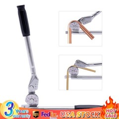 5/16&Prime; Tube Bender 0-180&ordm; for Copper, Aluminum & Steel Pipes, Lightweight