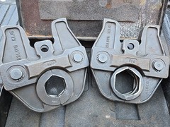 Nibco KSP4 Pair 1 1/2&Prime; 2&Prime; STD Press Jaw &ndash; Used &ndash; Includes Hard Case