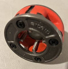 RIDGID 1&Prime; NPT COMPLETE DIE HEAD MODEL NUMBER 00-R PART NUMBER 36900