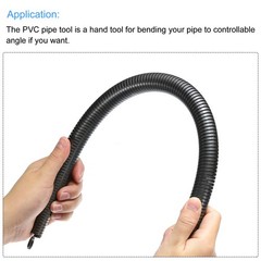 12.3mm OD a Type Spring Tube Bender 520mm Long for 16mm 3/8&Prime; PVC Pipe