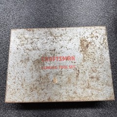 Vtg Craftsman Flaring Tool Set W/Spring Benders & Original Steel Box USA 🇺🇸