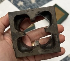 VINTAGE GREENFIELD 1&Prime;-11 1/2 NPT SQUARE PIPE DIE MADE IN USA Carbon Steel