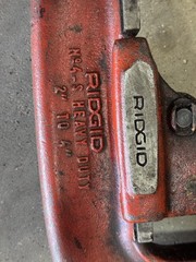 RIDGID 4-S Pipe Cutter 2-4 in OD Cutting Capacity, Std Wheel Cutter