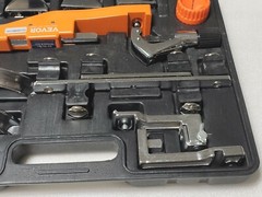 VEVOR Ratcheting Pipe Tube Bender 1/4&Prime;-7/8&Prime; 90&deg; Forward/Reverse Bending 7 Dies