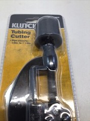 Klutch Tubing Cutter 1/8in to 1 1/8in Item No 39943