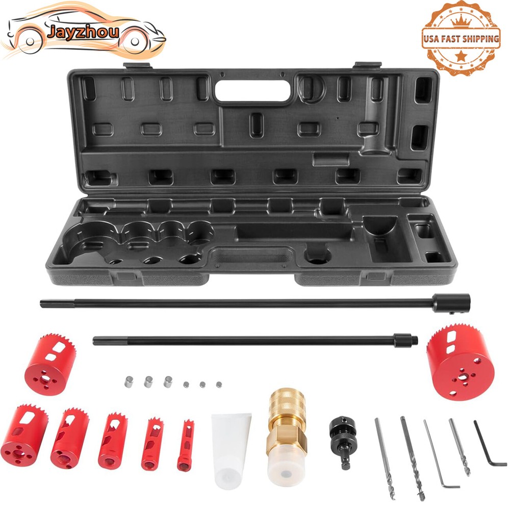 Hot Tapping Machine 08350 DM3MECH Hot Tap Kit for NPT Hole Saws and Arbor