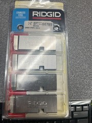 Ridgid 66785 Dies, univ 1&Prime;-2&Prime; HS/SS pipe dies
