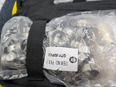 EFIELD PEX Cinch Tool, Pex Fitting, Cutter, Clamps, SS Clamps in Canvas Bag